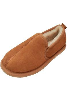 Vicenzo Leather包包, Eastern Counties Leather | Eastern Counties Leather Mens Sheepskin Lined Soft Suede Sole Slippers (Chestnut)商品图片 6.2折起