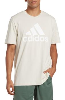 Adidas | Essentials Badge of Sport Logo T-Shirt商品图片,8.6折