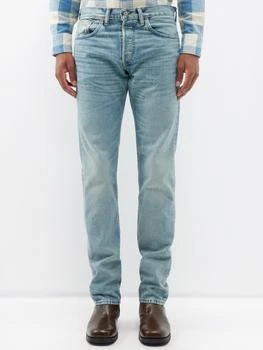 推荐Selvedge slim-leg jeans商品