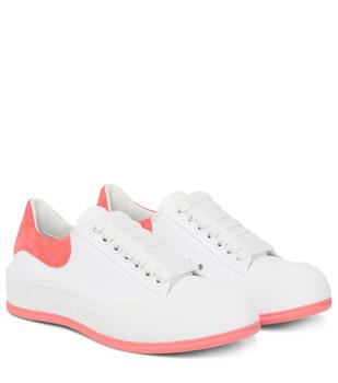 商品Alexander McQueen | Deck Plimsoll帆布运动鞋,商家MyTheresa CN,价格¥4264图片
