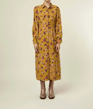 FRNCH | Kamela Robe Dress In Terres Melees,商家Premium Outlets,价格¥553