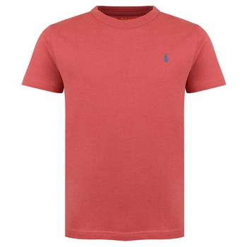 推荐Salmon Red Small Pony Logo Short Sleeve Junior T Shirt商品