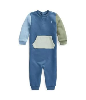 Ralph Lauren | Color-Blocked Fleece Coverall (Infant),商家Zappos,价格¥233