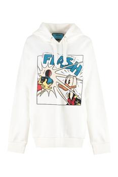 Gucci | Gucci X Disney Donald Duck Print Hoodie商品图片,8.1折