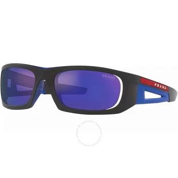 Prada | Blue Multilayer Tuning Sport Men's Sunglasses PS 02YS 16G05U 59,商家Jomashop,价格¥1341