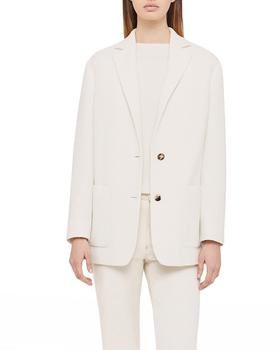 AGNONA | Cashmere Woven Single-Breasted Jacket商品图片,