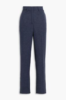 Burberry | Wool-blend jersey straight-leg pants商品图片,5.2折