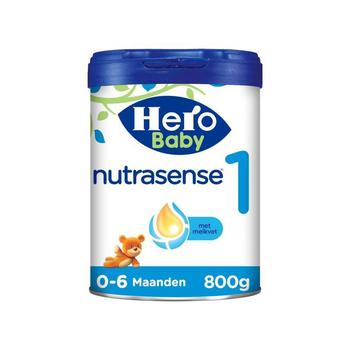 商品欧洲直邮Hero baby1新版荷兰白金1段宝宝奶粉800g,0-6个月以上2罐图片