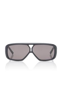 推荐Saint Laurent - Women's Aviator-Frame Acetate Sunglasses - Black - OS - Moda Operandi商品