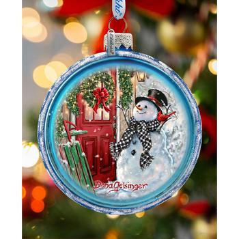 商品Happy Snowman Holiday Ornament图片