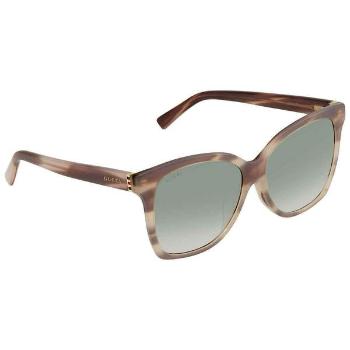 Gucci | GUCCI 女棕色女士方形太阳镜 GG0459SA-004商品图片,满$100享9.5折, 满折