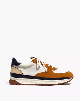 Madewell | Kickoff Trainer Sneakers in Leather and Suede商品图片,7.9折×额外7折, 额外七折