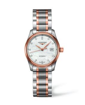 更多longines master, Longines | Longines Master Collection Automatic 29mm Diamond Dial Steel Women's Watch L2.257.5.89.7商品图片 7.2折