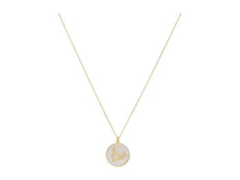 Kate Spade | In The Stars Mother-of-Pearl Taurus Pendant Necklace商品图片,4.7折, 独家减免邮费