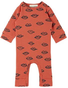 商品红色 Lips 婴儿连体衣,商家SSENSE CN,价格¥439图片