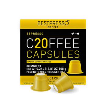 商品Coffee Espresso Flavor 120 Capsules per Pack for Nespresso Original Machine图片
