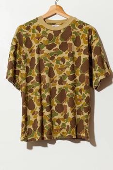 Urban Outfitters | Vintage 1980s Distressed Duck Camouflage Graphic T-Shirt商品图片,