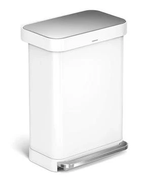 simplehuman | Liner Rim Step Trash Can, 55 Liter,商家Macy's,价格¥1518