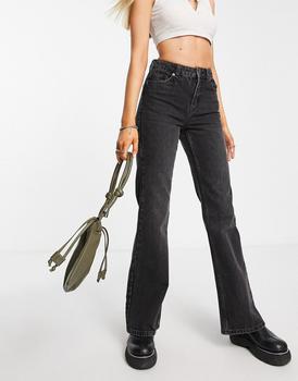 美国Topshop, Topshop | Topshop 90s flare jeans in washed black商品图片 