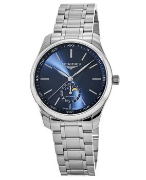 更多longines master, Longines | Longines Master Collection Moonphase Blue Dial Stainless Steel Men's Watch L2.919.4.92.6商品图片 7.4折