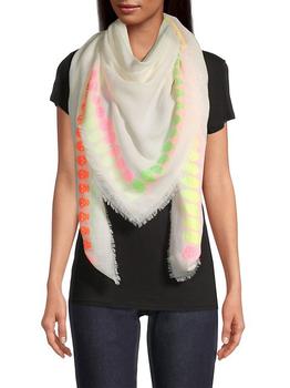 Alexander McQueen | Skull Silk Blend Scarf商品图片,6折