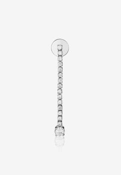 商品EÉRA | Tennis Single Earring in 18-karat White Gold with Diamonds,商家Thahab,价格¥35291图片