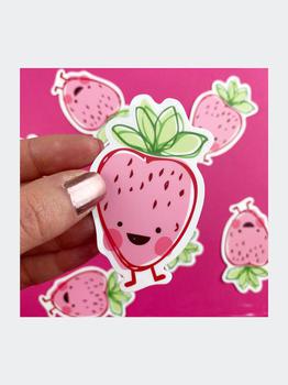 商品Strawberry Vinyl Sticker,商家Verishop,价格¥30图片