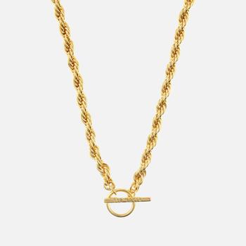 Ted Baker London | Ted Baker Lydiaa Rope Chain Gold-Tone Necklace商品图片,7折×额外8折, 额外八折