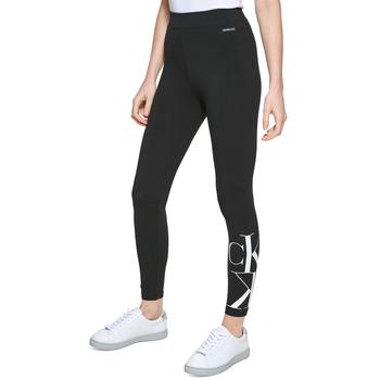 紧身裤男, Calvin Klein | Petite Logo-Print Leggings商品图片 6折