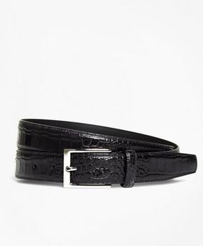 Brooks Brothers | Embossed Leather Belt商品图片,