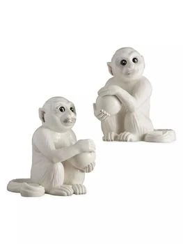 Mottahedeh | Monkey Bookends 2-Piece Set,商家Saks Fifth Avenue,价格¥1438