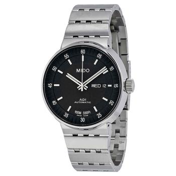 美度是什么牌子, MIDO | All Dial Automatic Black Dial Mens Watch M834041813商品图片 6.3折