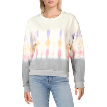 推荐[BLANKNYC] Womens Into The Groove Crewneck Comfy Sweatshirt商品