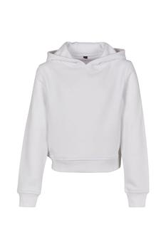 Build Your Brand | Build Your Brand Girls Cropped Hoodie (White)商品图片,8.5折
