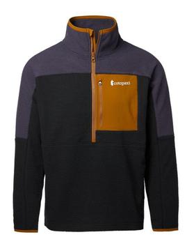 Cotopaxi | Cotopaxi Abrazo Half-Zip Fleece Jacket - Graphite/Black Colour: Graphite/Black商品图片,
