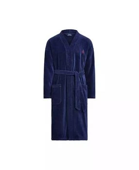 Ralph Lauren | Men's Sleepwear Soft Cotton Kimono Velour Robe,商家Macy's,价格¥600