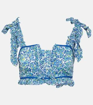 推荐Ariane floral crop top商品