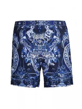Camilla | Delft Dynasty Abstract Swim Shorts,商家Saks Fifth Avenue,价格¥1931