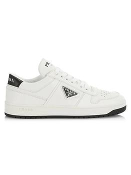 Prada | Downtown Leather Low-Top Sneakers商品图片,