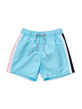 商品Snapper Rock | Little Boy's & Boy's Retro Stripe Volley Board Shorts,商家Saks Fifth Avenue,价格¥543图片