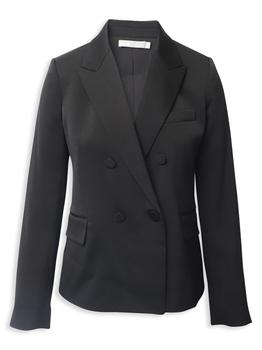 vince西装, [二手商品] Vince | Vince Double Breasted Blazer In Black Wool商品图片 