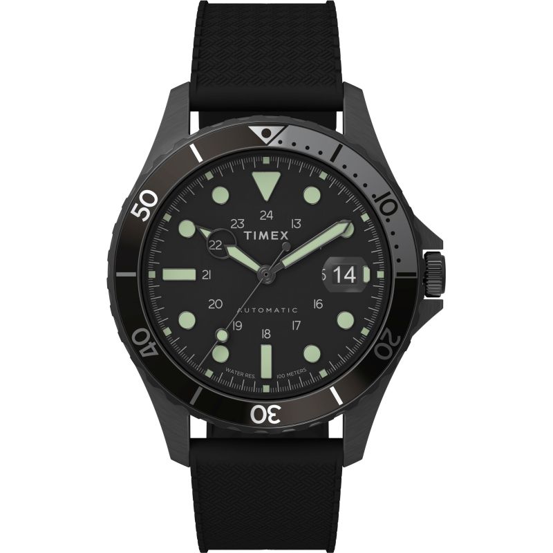 美国手表机械, Timex | Mens Timex Navi XL Automatic Mechanical Watch商品图片 