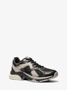 Michael Kors | Leo Mixed-Media Trainer,商家Michael Kors,价格¥572