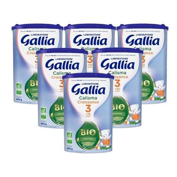 商品欧洲直邮Gallia佳丽雅3段Bio有机婴儿奶粉800g*6罐 (10-36个月)图片