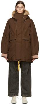 Acne Studios | Brown Down Jacket商品图片,独家减免邮费