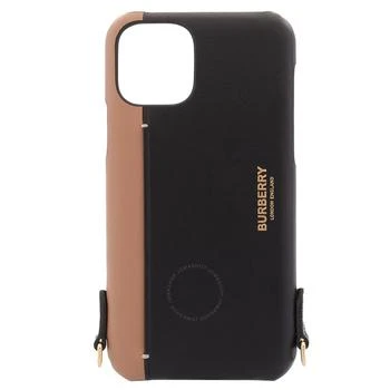 Burberry | Two-Tone Leather Iphone 11-Pro Case With Lanyard,商家Jomashop,价格¥767