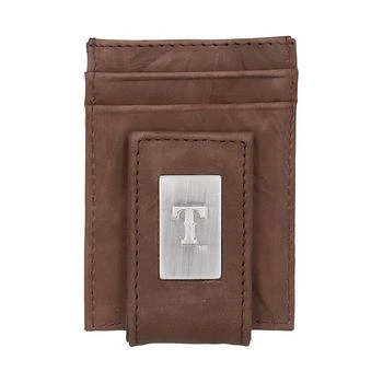 推荐Men's Texas Rangers Leather Front Pocket Wallet商品