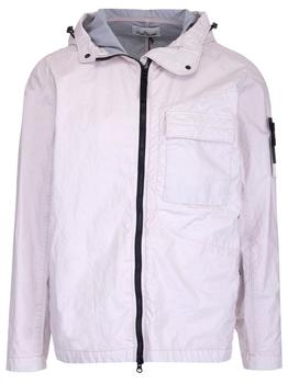 加拿大stone island jacket, Stone Island | Stone Island Logo Patch Hooded Zip-Up Jacket商品图片 8.6折