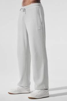 Alo | Elevate Waffle Straight Leg Pant - Gravel,商家Alo yoga,价格¥926