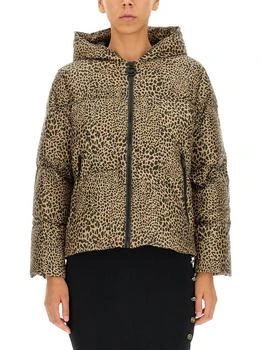 Michael Kors | Michael Michael Kors Leopard Print Hooded Down Jacket 4.7折, 独家减免邮费